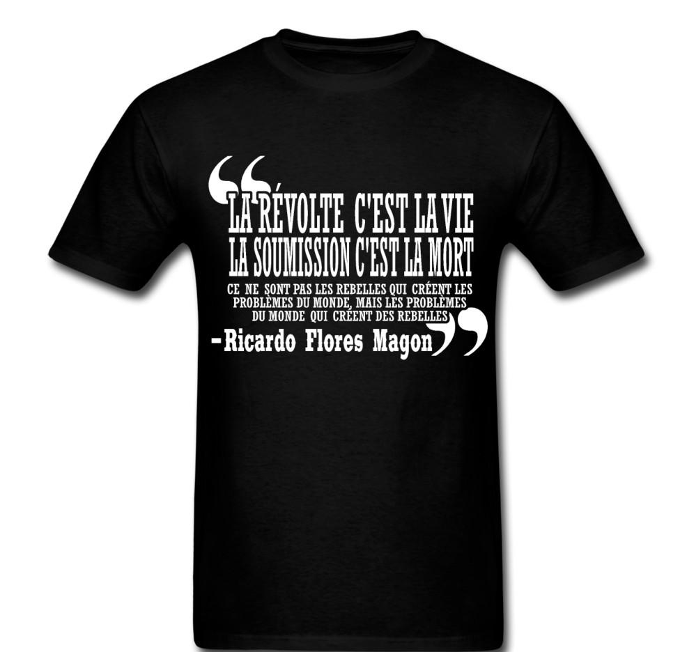 

Zapatista EZLN Star Ricardo Flores Magon Quote T-shirt Tee S