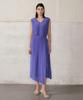 Baniseunyuyog 26Ss Bella Wrap Layered Dress Blue
