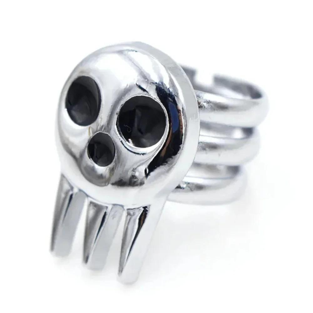 Devils Eyes Retro Ring For Men Copper Color Punk Gothic Adjustable Cuff Ring Rock Hiphop Handmade Jewelry Accessories Man Gift