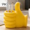 Desk Organizer for Stationery 3D Printed Thumbs?Up Pen Holder, Funny Gesture Shaped Organizer, Creative Thumb-Up Pencil Holder Cup, Cute Desktop