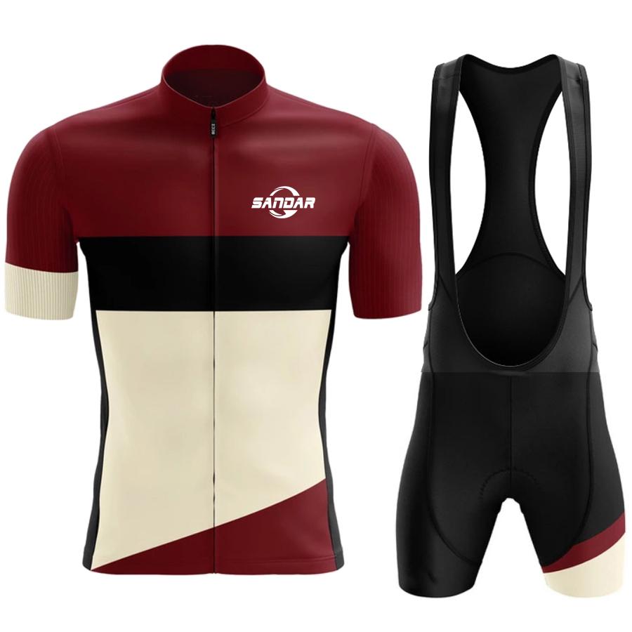 Cycling Set 2025 Team Bike Summer Cycling Jersey Set Road Bicycle Jerseys MTB Bicycle Wear Breathable Outdoor Cycling Clothing