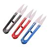 1/10Pcs U-Shape Mini Fishing Scissors Fish Shaped Embroidery Application Scissors Line Cutter Fishing Accessories
