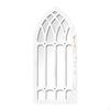 Specchio Ad Arco Decorativo Ingresso Toeletta Vetro della Finestra Arco Legno Acrilico Gotico