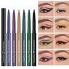 Quick Drying,Smooth,and Waterproof Colored Eyeliner Pencil.Sets In One Stroke.A Must Have for Beginners.