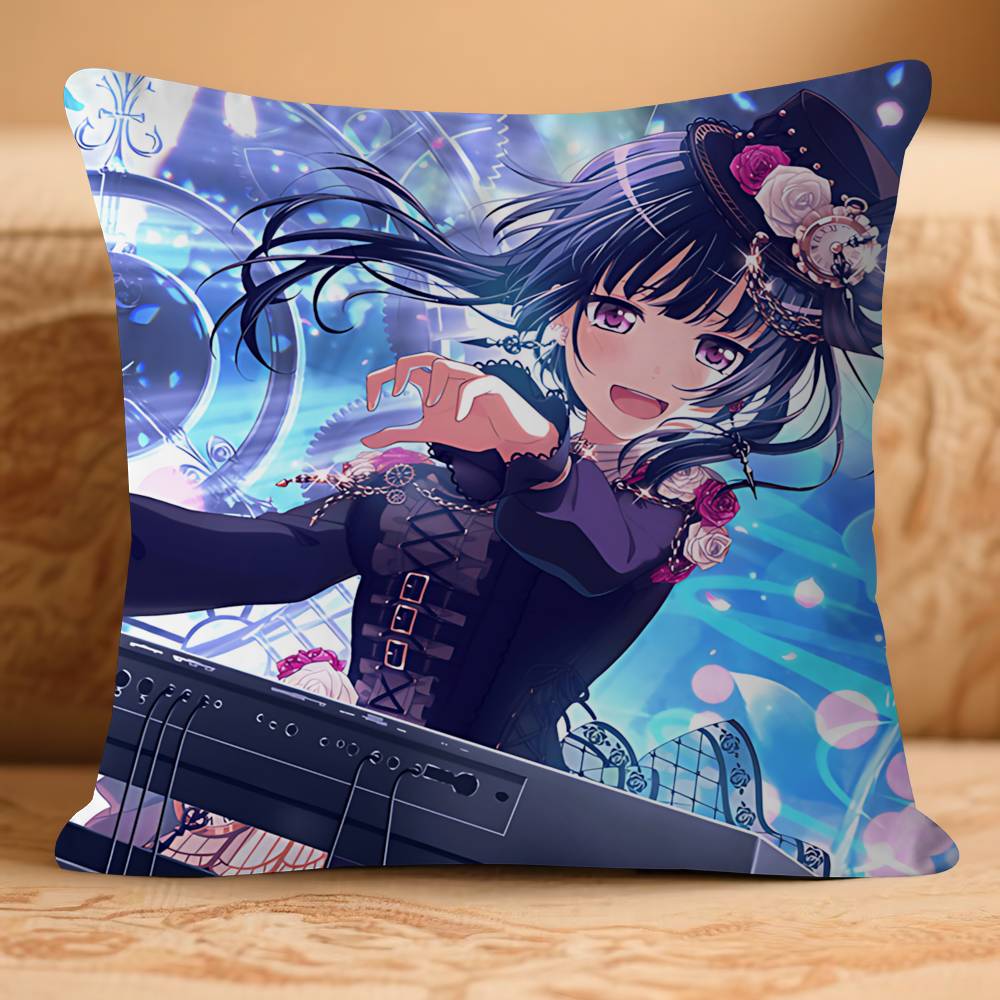 R-rinko Anmie S-shirokaneA Pillow Case Removable Washable Cushion Cover – All-Season Soft Linen