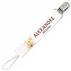 Planetee Pacifier Clip for Name ALEXANDRE Baby of Love Bee Boy | Pacifier Clip Baby Shower Gift