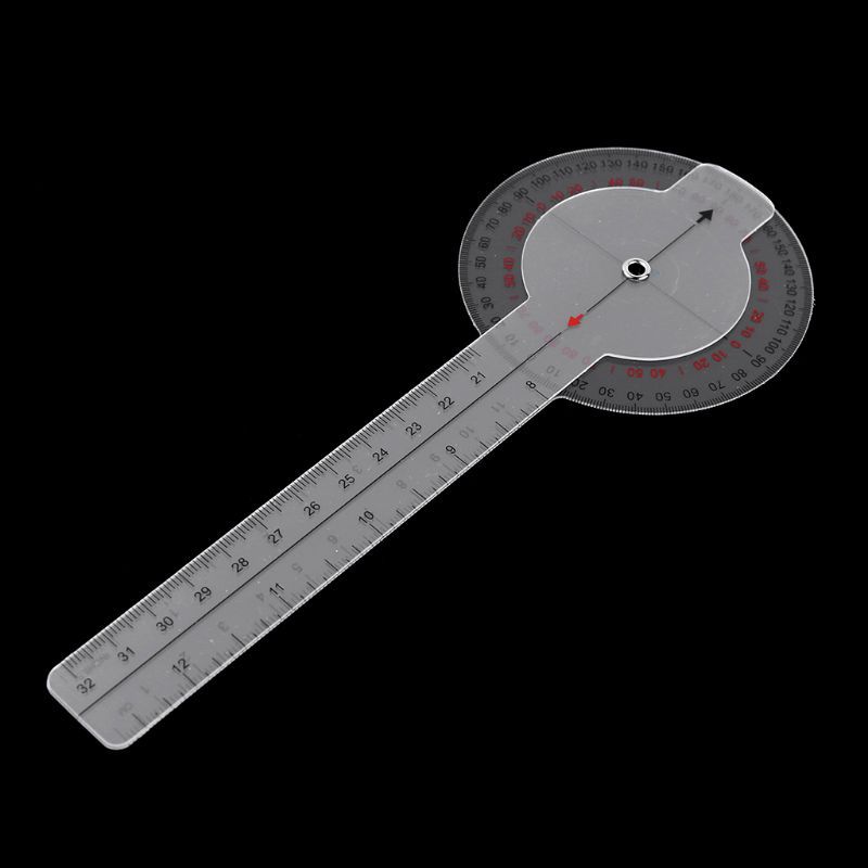 13inch 33cm Goniometer Medical Joint Ruler Calibrated Orthopedics Angle Rule Spinal Finger Angle Ruler Protractor