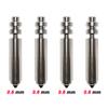 Upgrade Anycubic Kobra X/Kobra 4 Hotend Bimetallic Nozzle Heating Assembly For Anycubic Kobra X 0.2/0.4/0.6/0.8mm 3D Printer