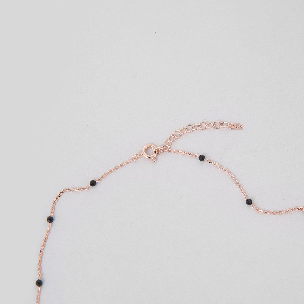 [Judy and Paul] Gloria Black Spinel Gemstone Necklace N52219