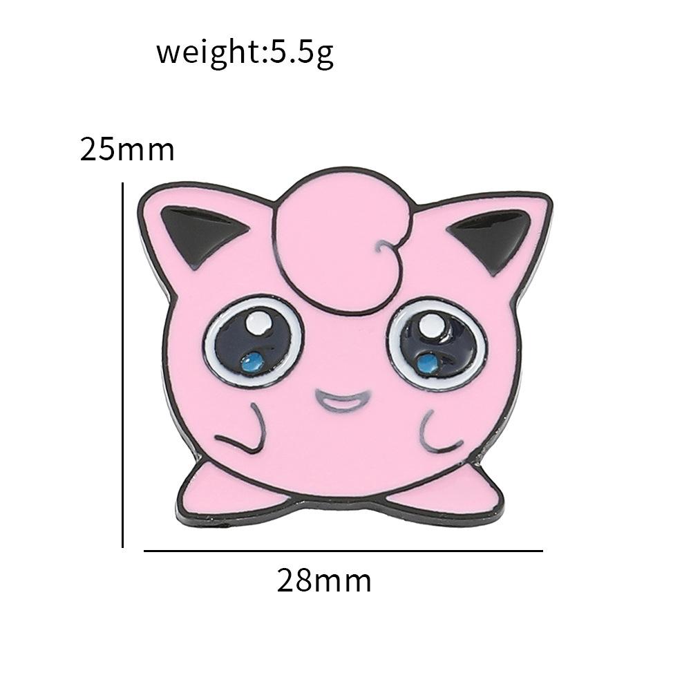 Pokémon Cartoon Anime Peripheral Pokémon Pokémon Rachel Cute Badge Brooch
