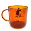 Onishi Ken Seihan Disney Glass D H 9 Mug, AMBER, Size Approx. 8.7 11.8 WDK-2901