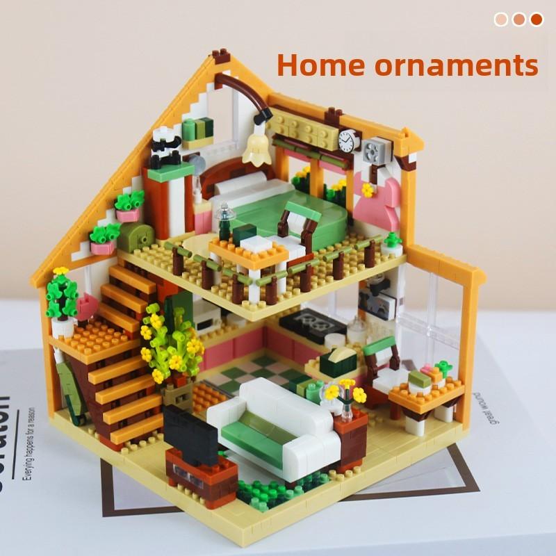 

Dream House Girls Assembly Building Block Puzzle Toys For Kids Fun Gift And