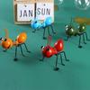 2026 New 1 Pcs Iron Art Metal Ant Decoration Wall Hanging Home Decoration Crafts Outdoor Garden Ornaments Living Room Decoration