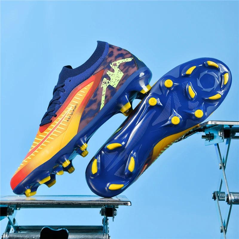 Neue Herren Fußballschuhe Unisex Fußballstiefel Professionelles Training Ultraleicht Großhandel Atmungsaktiv Indoor Futsal Dropshipping