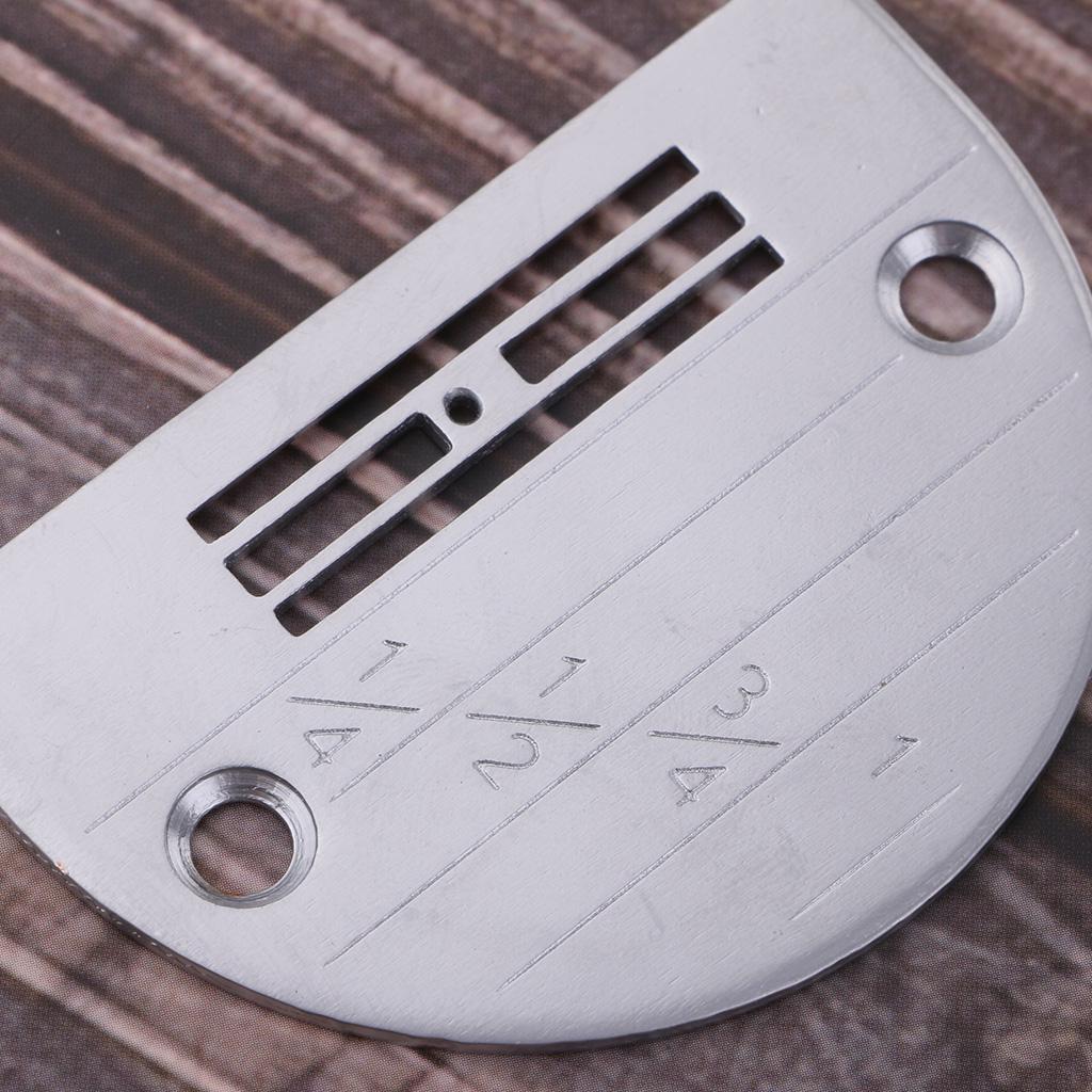 Conjunto de placa de agulha e cão de alimentação EType para máquina de costura industrial de ponto fixo