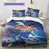 Enzo Fernández Icon Bettwäsche Steppdecke Set Bettbezug Kissenbezug Heimdekoration Geburtstagsgeschenk (1 Bettbezug + 2 Kissenbezüge, ohne Füllung)