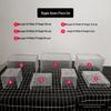 Acrylic Ripple Dessert Display Stand for Weddings and Buffets