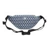 New MLB Monogram Collection Cotton Crossbody Bag, Fanny Pack Unisex Denim Blue 32BGCD011-50U