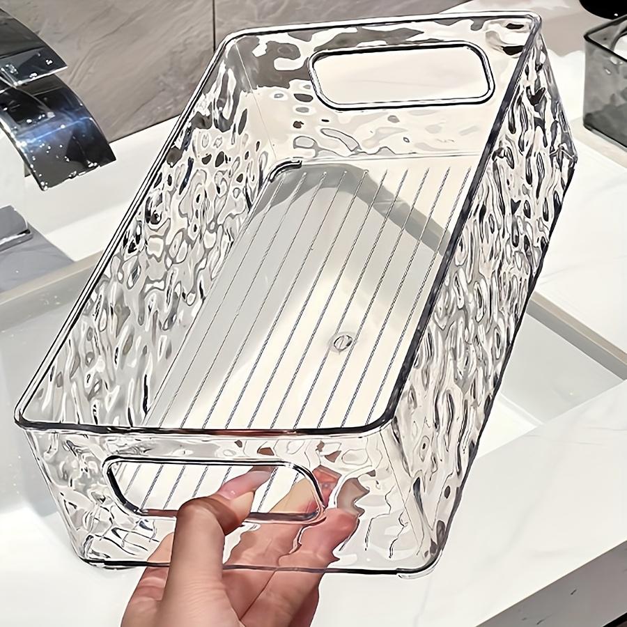 Stackable Storage Box, Acrylic Organizer, Cosmetic Organizer for Cosmetics and Beauty Products for Dressers, Bathrooms, Cabinets