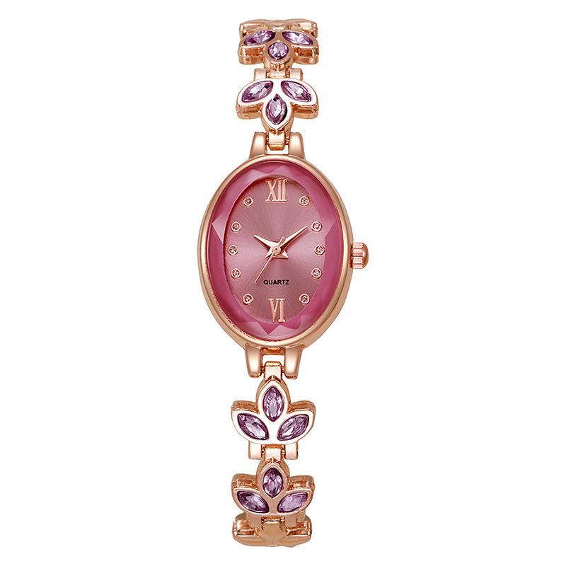 New Arrival Fashion Leaf Design Ladies Wristwatches Top Brand Women's Quartz Watch Bracelet Style Elegant Clock Gift for Women