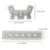 Benches Silicone Molds Plasters Molds Creative Chair Gypsum Molds Castings Molds Craft Supplies