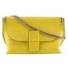 Avenue Shoulder Bag Repeat Anagram ChainShoulder Yellow Calfskin Women Used