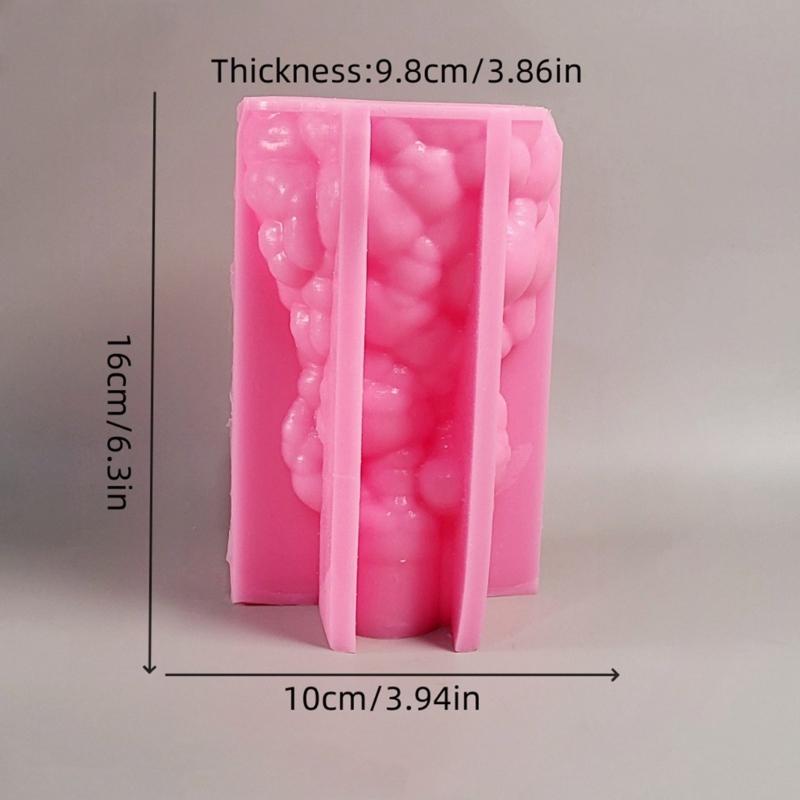 Halloween Skull Silicone Molds Silicone Concrete Cement Mould for Epoxy Resin, Plaster Decoration, Halloween Present