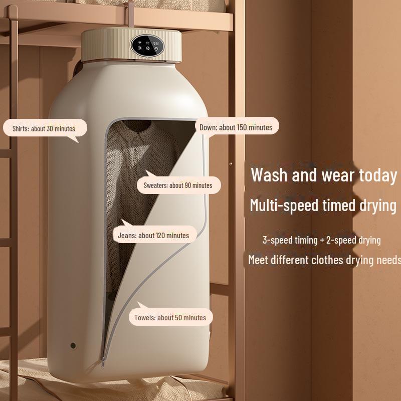 Kompaktní skládací sušák na dětské prádlo pro bezproblémové skladování