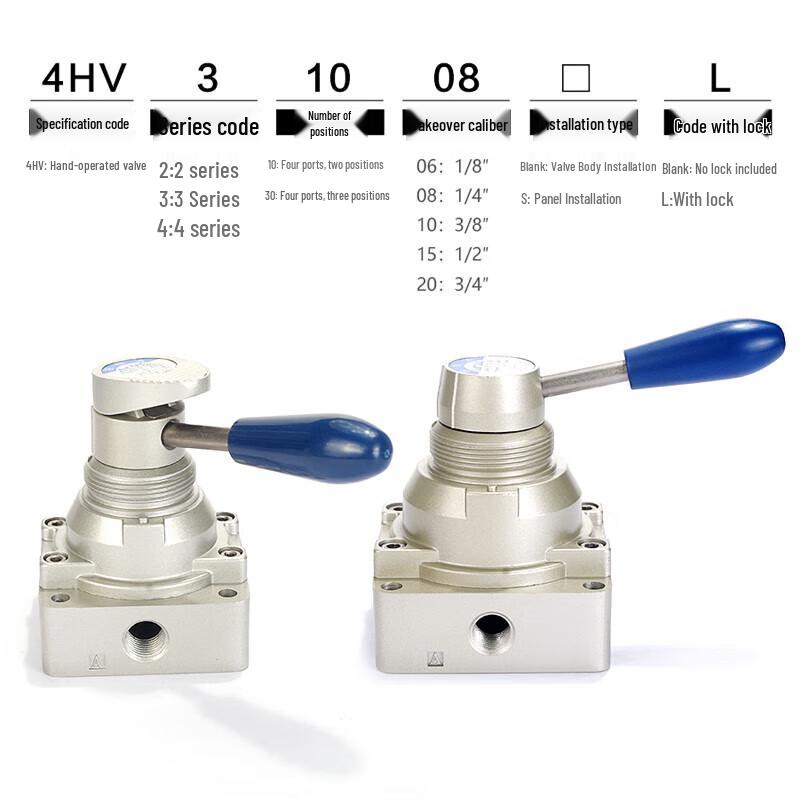 Airtac 4HV Serie Handventil