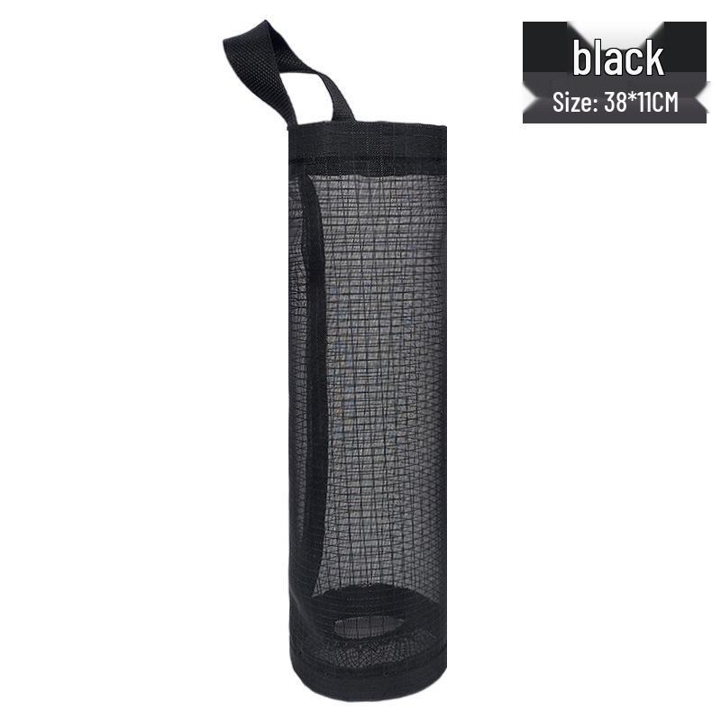 Wall-Mounted Pull-Out Trash Bag Holder: Large Capacity, Multi-Color Storage for Kitchen and Shoes