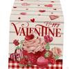 Elegant Valentine's Day Table Runner for Wedding And Christmas Decor