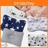 Breathable Cotton Baby Head Shaping Pillow For Side Sleepers With Cute Star And Fish Designs