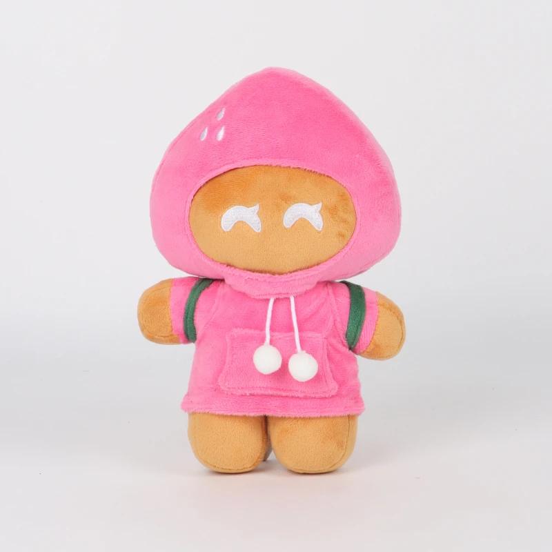 Anime Shadow Milk Cookie Run Kingdom Plush Toys Fairy Strawberry Stuffed Dolls Cake Plushie Figure Decoration Christmas Gift