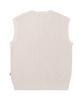 Ucla Men'S Free Knit V-Neck Vest [Lt-Beige](Ua4Ve01_23)