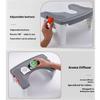 Foldable Toilet Stool With Circular Arc Easy To Store Fits Most Toilets Double Anti Slip Stability
