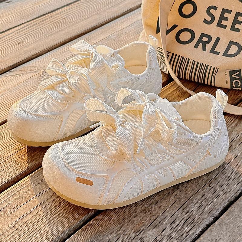 Hollow breathable little white shoes women's new summer mesh soft sole not tired feet leisure sports