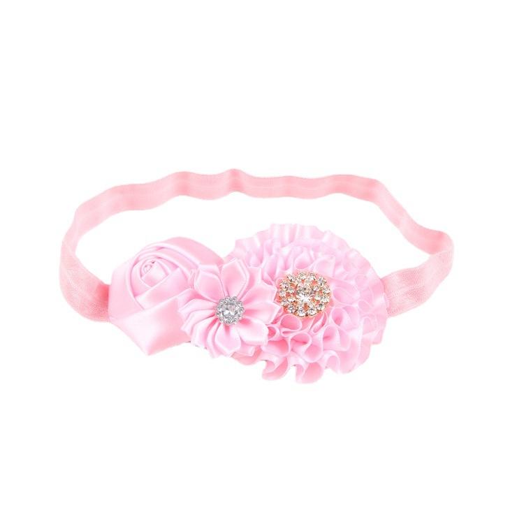 New children's hair band hair accessories newborn hair band lace flower baby headwear