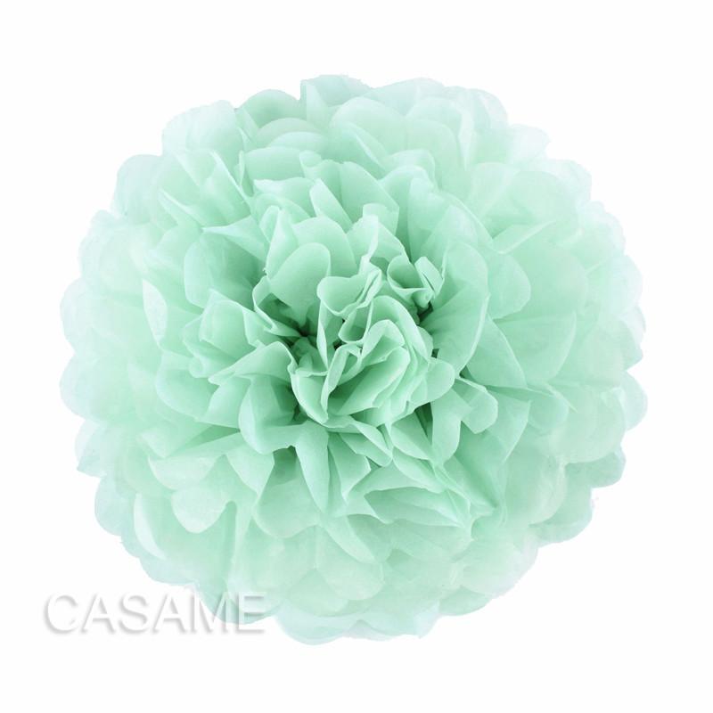 10pcs 4 6 8 10 12 Inch Tissue Paper Pom Poms Wedding Party Paper Pompom Flower for Wedding Decoration Pompoms Birthday Baby KTY