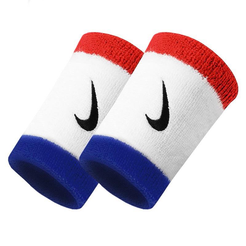 Nike Swoosh Sports Long Wrist Brace Breathable Protective Black White AC2287-639
