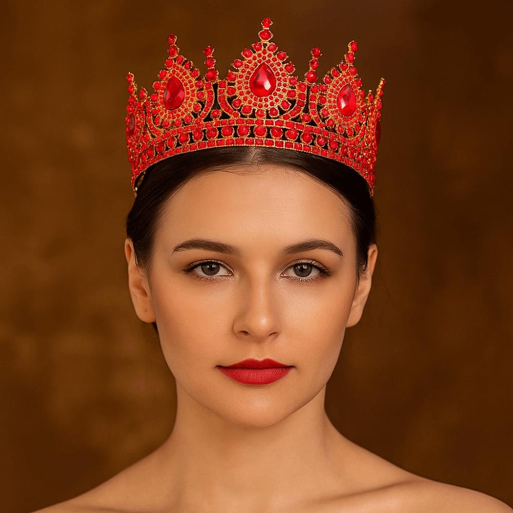 Headband Style Crystal Crowns Elegant Rhinestone Crown Trendy Princess Diadem Wedding Ceremony