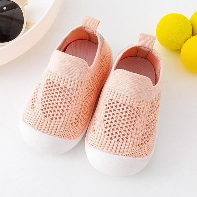 Summer New Baby Soft Sole Non-slip Mesh Breathable Fresh Cute Boys and Girls Comfortable All Match Leisure Toddler Shoes