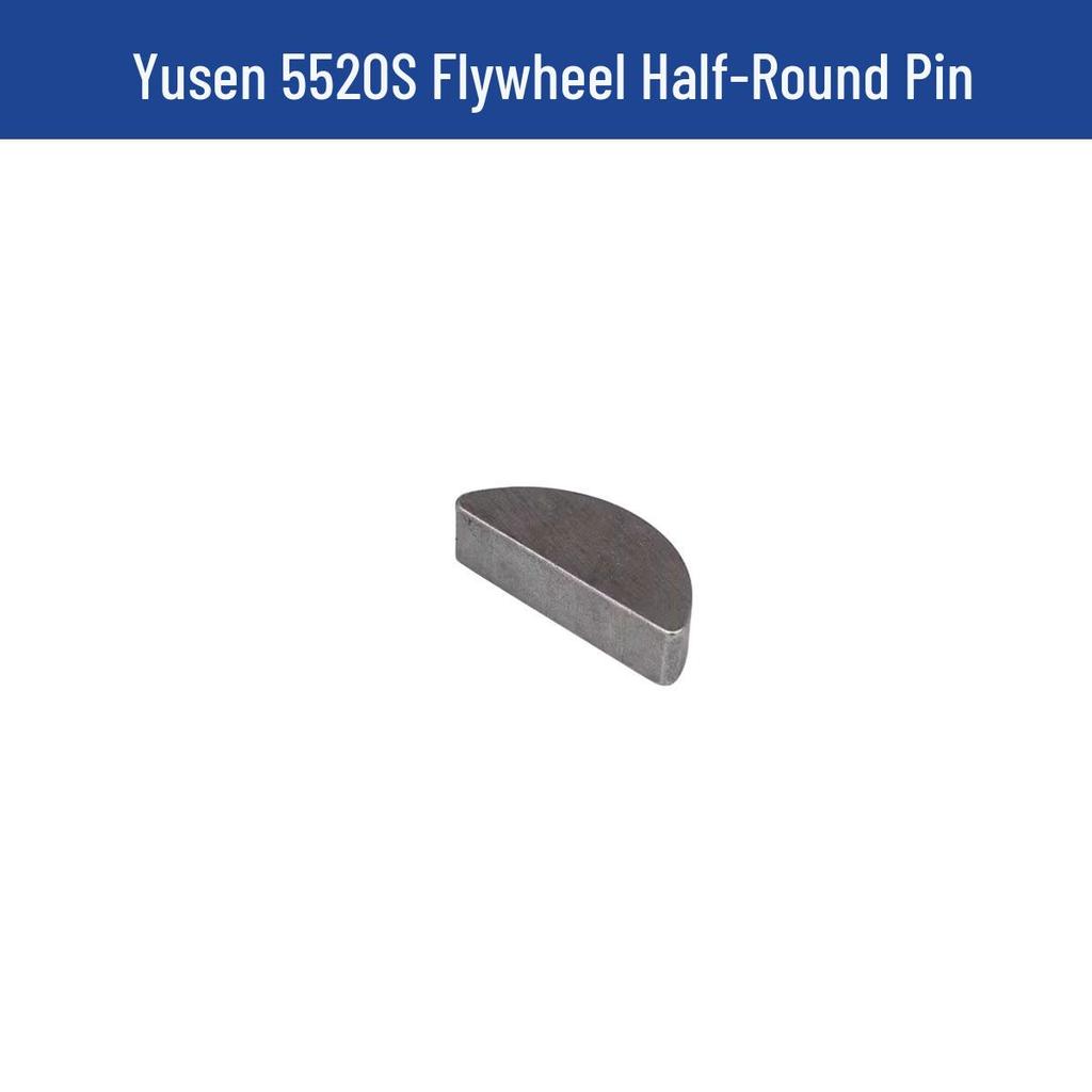 Yusen Chainsaw 5520 Parts: Cylinder, Carburetor, Clutch, Drive Disc, Pull Starter, Ignition Coil, Air Filter.