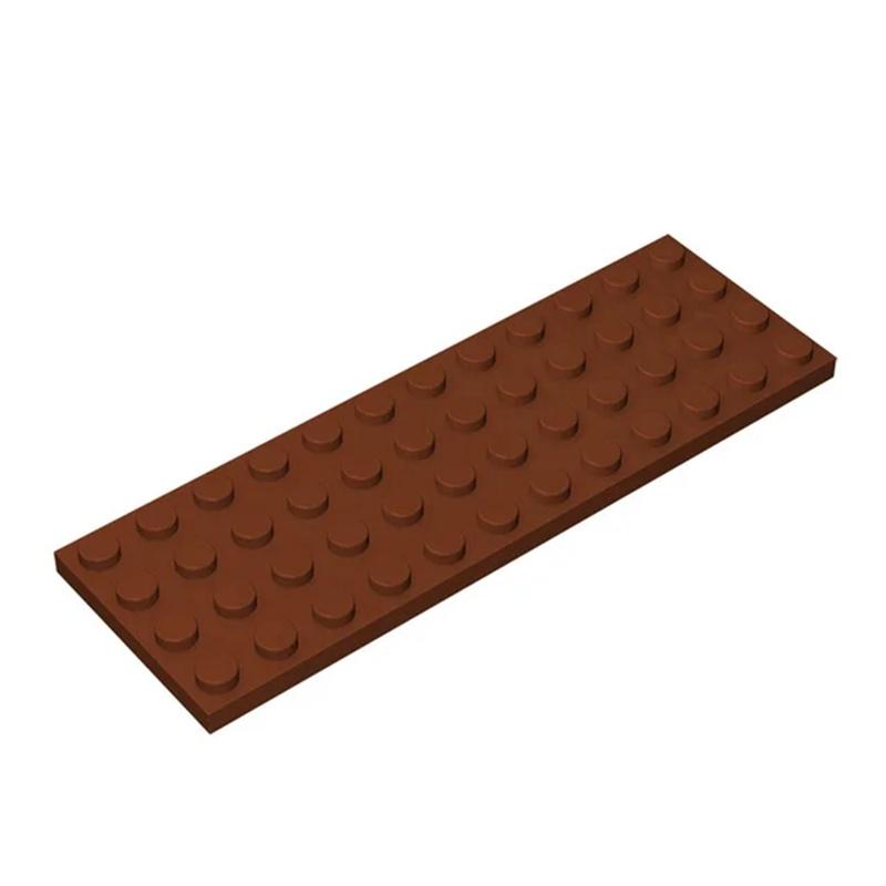 20Pcs MOC Parts 3029 Plate 4 X 12 Compatible Bricks DIY Assmble Building Blocks Particle Kids Puzzle Brain Toy Birthday Gift
