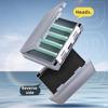 Double-sided Fishing Lure Storage Box Detachable Compact Design Portable Shrimp Bait Box Fishing Gear Organizer