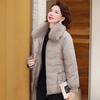 New Chinese Style Plush-Lined Winter Padded Jacket for Women