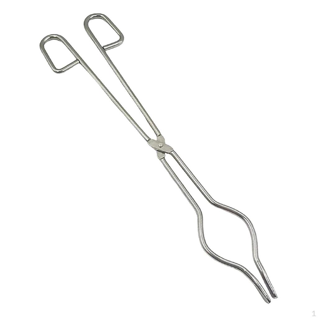 Crucible Tongs Melting Plier Holder Furnace Metalworking Tool for