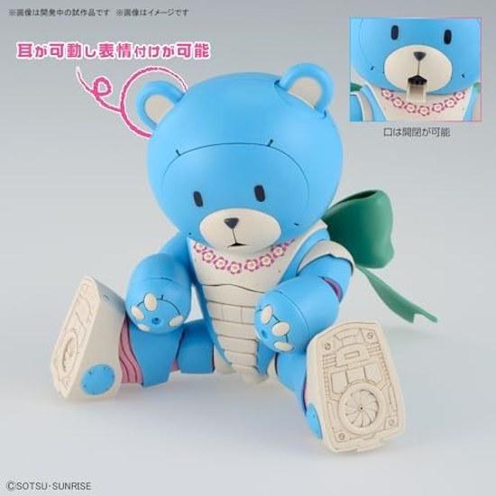 HG Gundam Build Metaverse Beargguy Ohana Aloha Roll Set Color-separated Plastic Model 1 144 Scale
