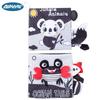 AIPINQI Baby Animal Tail Black & White 3D Cloth Book: Early Education Toy for Ages 0+.