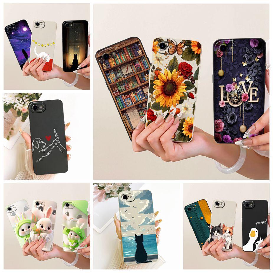 For Apple iPhone 7 Plus iPhone8 Luxury Painted New Cartoon Cover Soft TPU Phone Case For iPhone7 iPhone 8 Plus Back Cover Fundas