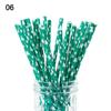 Party Supplies Snowflake Drinking Straw Disposable Christmas Decorations Christmas Paper Straws